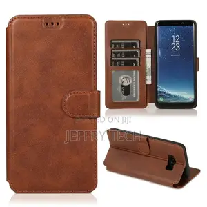 Samsung Galaxy S8 Plus Calf Texture Magnetic Buckle Horizont