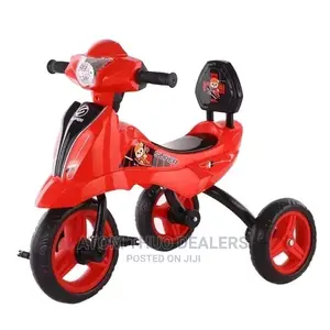 Tricycle With Music Red/Blue 