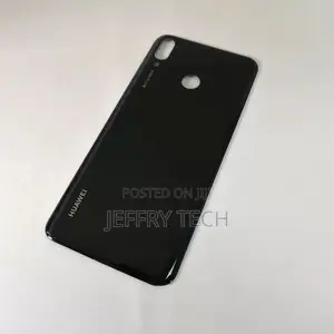 Battery Cover Rear Glass Replace for Huawei Y9 2019 - Black