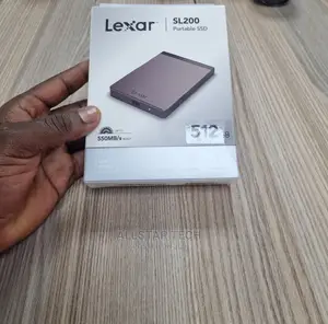 Lexar 512 SSD Portable.