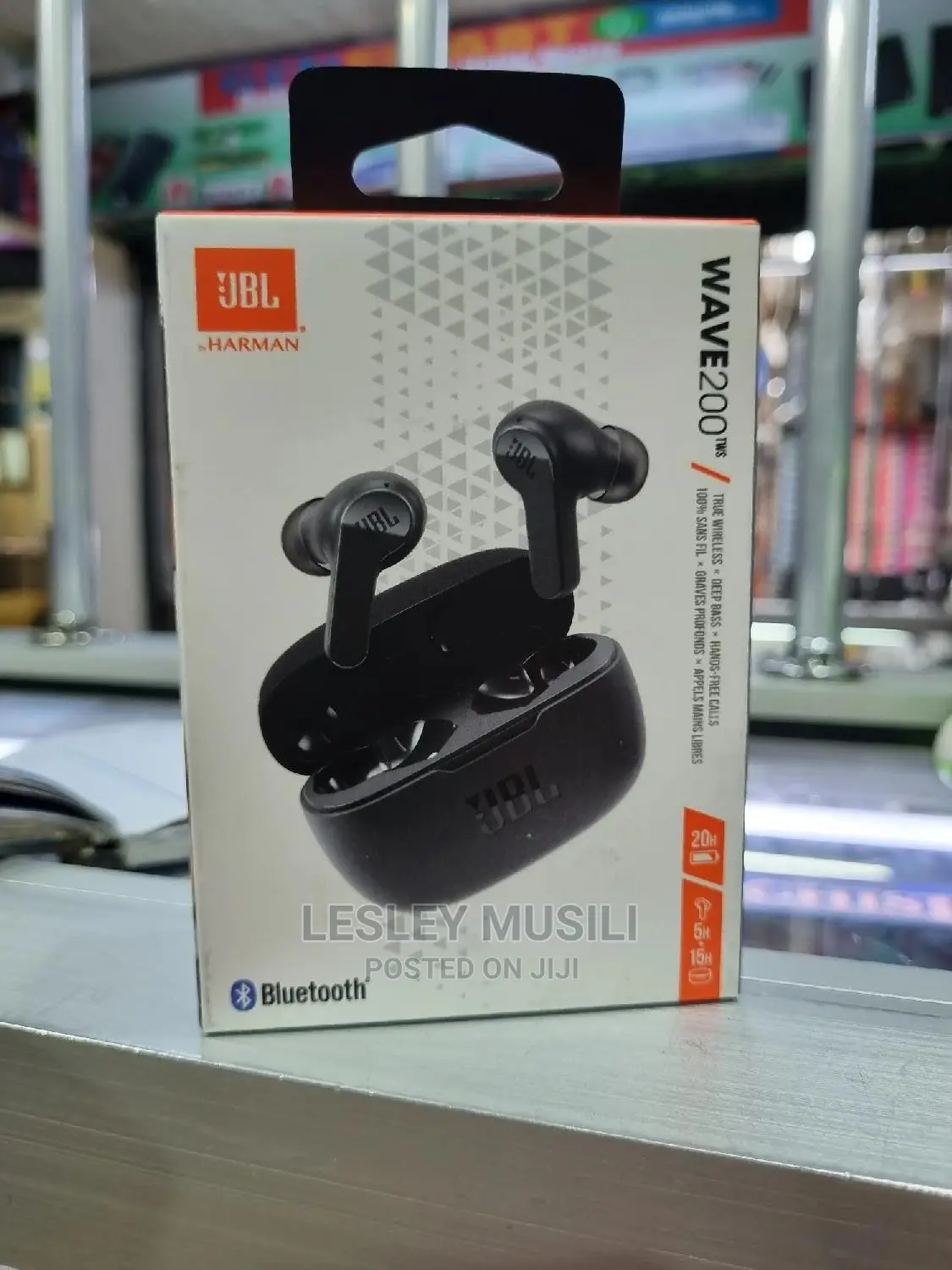 JBL Wave 200 Earbuds Black