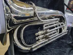 Silver Tuba Musical Instruments