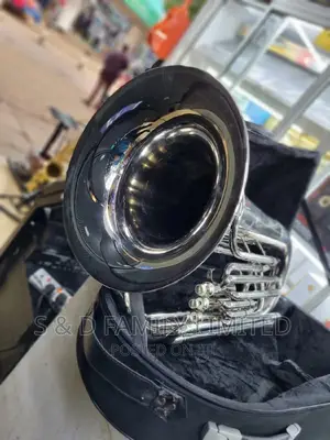 Silver Tuba Musical Instruments