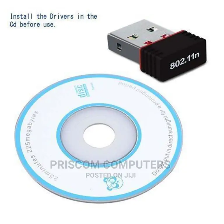 600 MBPS Usb Wireless Wifi Adapter Dongle (WIFI Adapter)