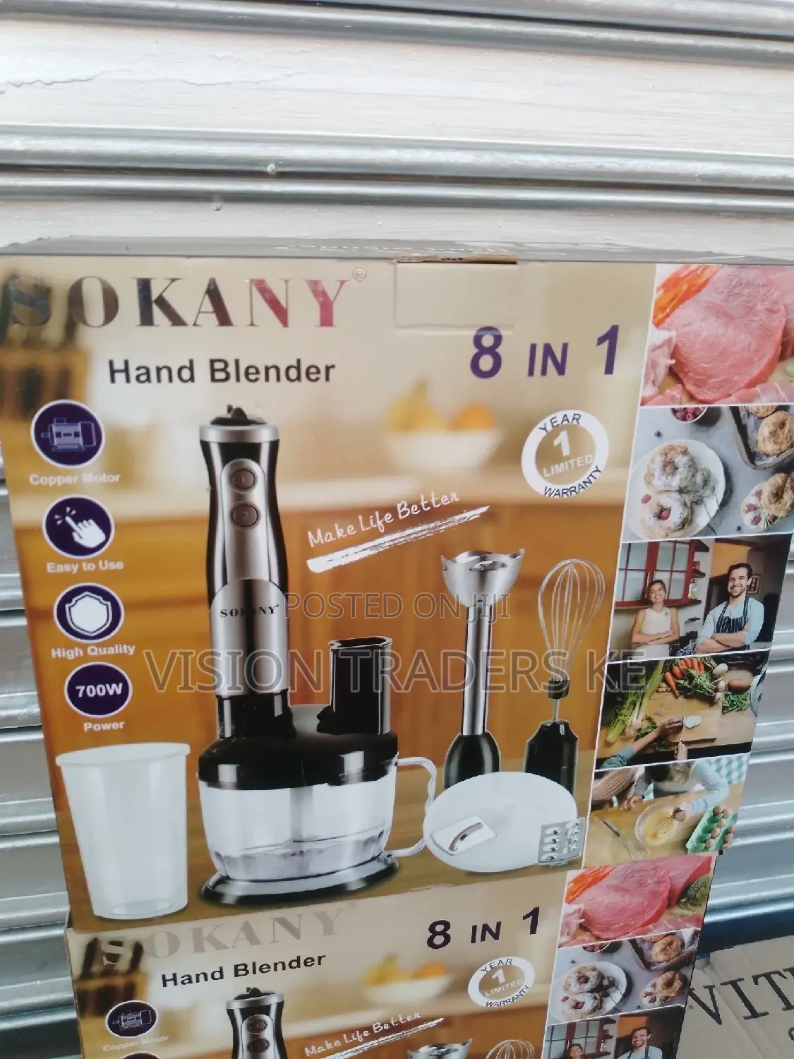 Sokany 8 In1 Food Processor