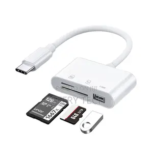 Type C Adapter USB TF SD Card Reader for Macbook Samsung Hua