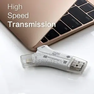 4 in 1 Micro Usb/Usb Type-C/Usb SD Card Reader for iPhone IP