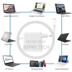 30W 61W 87W Pd Usb-C Notebook Laptops Power Adapter Type-C F