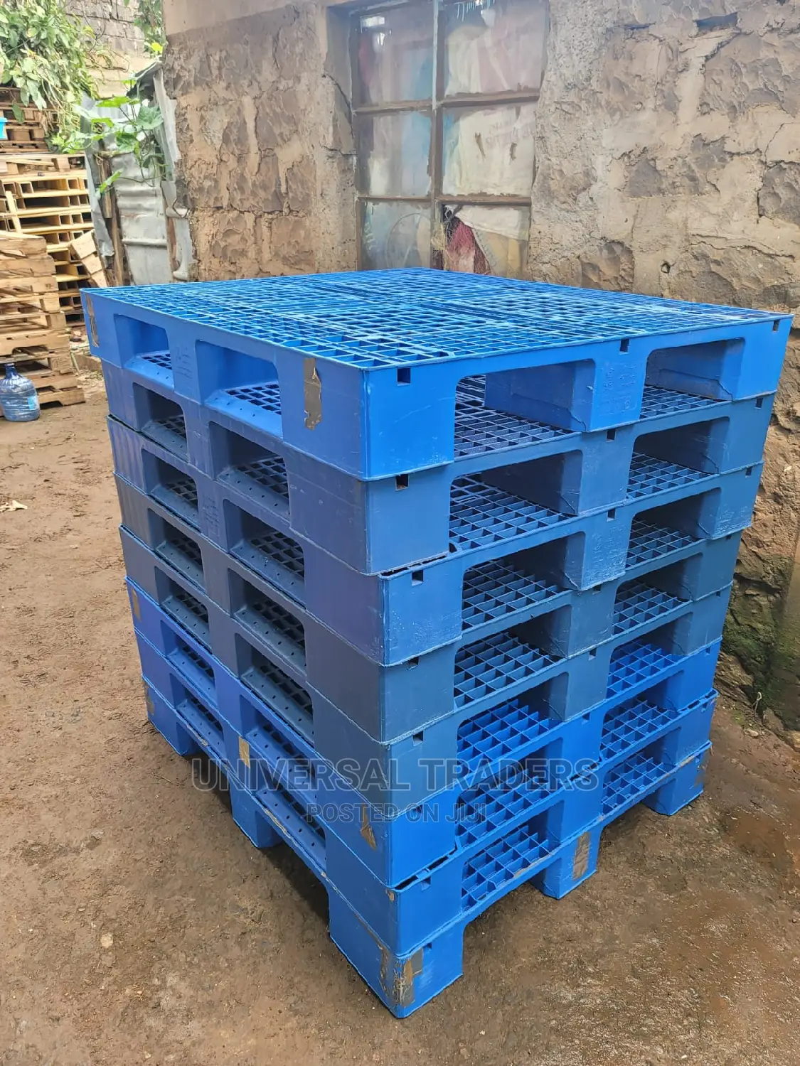 Heavy Duty 120*100*15cms Plastic Pallets