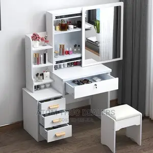 Executive Dressing Table With Sliding Mirror.,.,