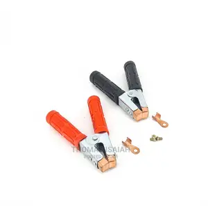 300A Heavy Duty Pure Copper Tips Crocodile Battery Clips, XL