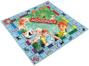 Monopoly Board Game With Disney Fozen Characters (Age: 8+)