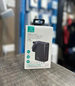 Usams 100w 4 Ports Gan Fast Charger