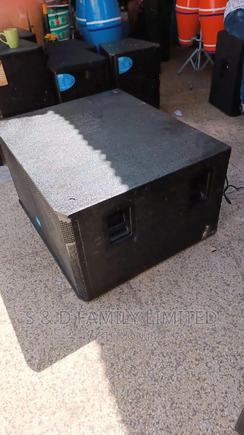 RCF Double Subwoofer