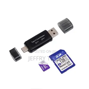 OTG SD TF Card Reader With USB 3.0 Type C Micro-Usb OTG Dong