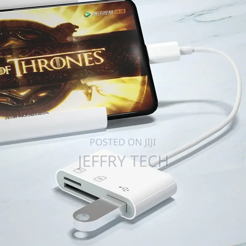 OTG SD TF Card Reader With USB 3.0 Type C Micro-Usb OTG Dong