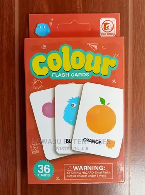 Colour Flash Cards - Age 3+