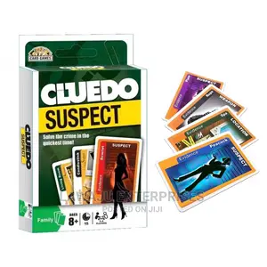Cluedo Suspect Card Game - Age 8+