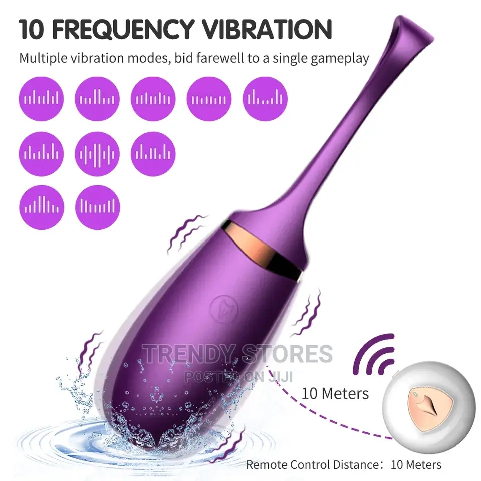 .Remote Controlled Vibrating Love Egg / Vibrator Bullet