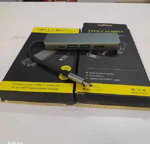 Type C Adapter 5-N-1 USB 3.0 USBC to HDTV Supports 