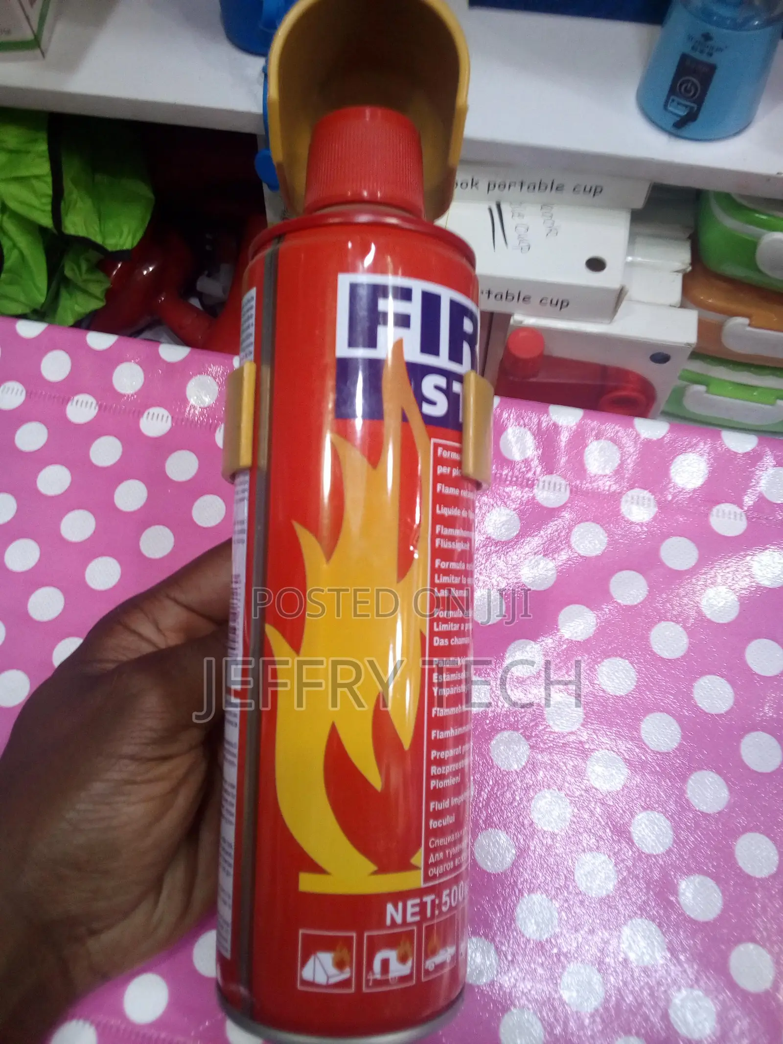 Fire Stop Extinguisher for Car Safety