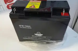 UPS 12V 18AH Solar Battery Black