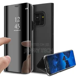 Mirror Clear View Touch Flip Case for GALAXY S9/ S9 PLUS [No