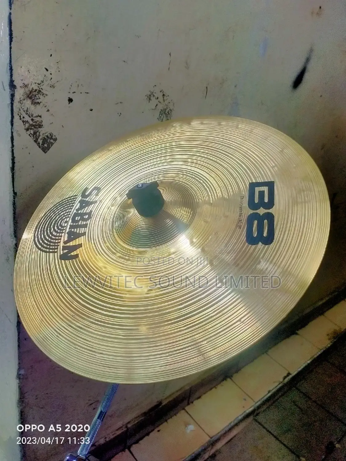 Sabian B8 Crush