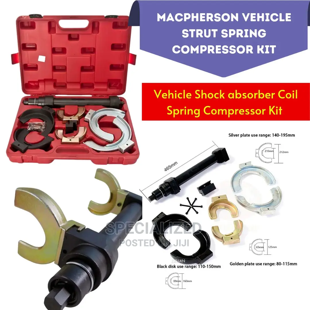 Vehicle Shock Absorber Strut Coil Spring Compressor Fork Kit