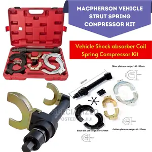 Vehicle Shock Absorber Strut Coil Spring Compressor Fork Kit