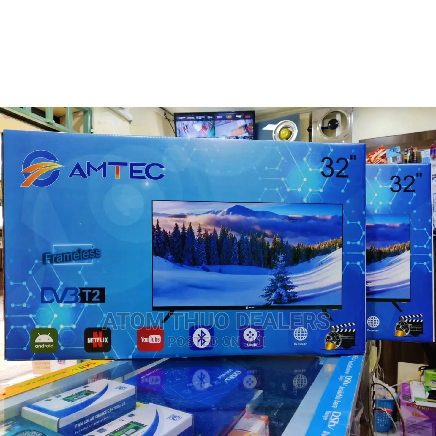 *Amtec 32" Smart Android With Bluetooth