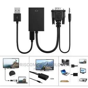 Vga to Hdmi Adapter Converter Cable