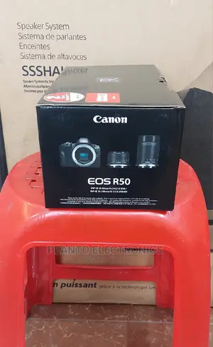 Canon Eos R50 Mirrorless Camera 18-45mm 55-210mm