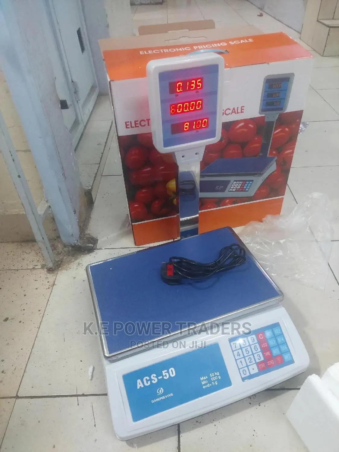 Generic Electronic Digital Price Computing Scale 50kg