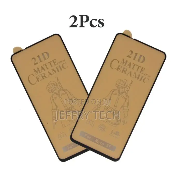Matte Ceramics Screen Protector for Huawei Nova 5T - Two Pie