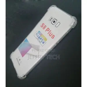 Anti-Shock Back Cover for Samsung Galaxy S8 Plus - Transpare