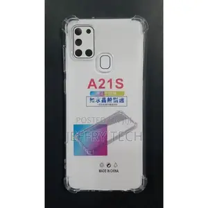 Anti Shock Cover Cover for Samsung Galaxy A21s - Transparent