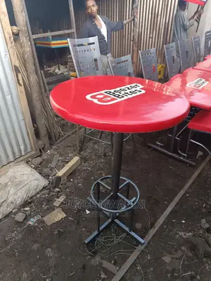High Table for Restaurant Red in Colour