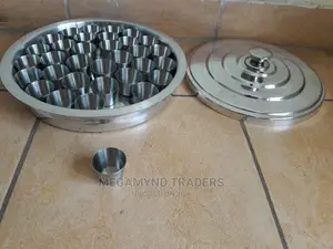 Holy Communions Steel 40pc Cups + Holder
