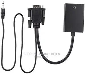VGA To HDMI Adapter Converter With Audio 1080PX