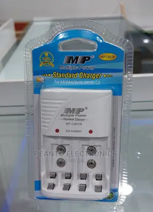 MP-C802B Battery Charger - For AA/AAA/9V