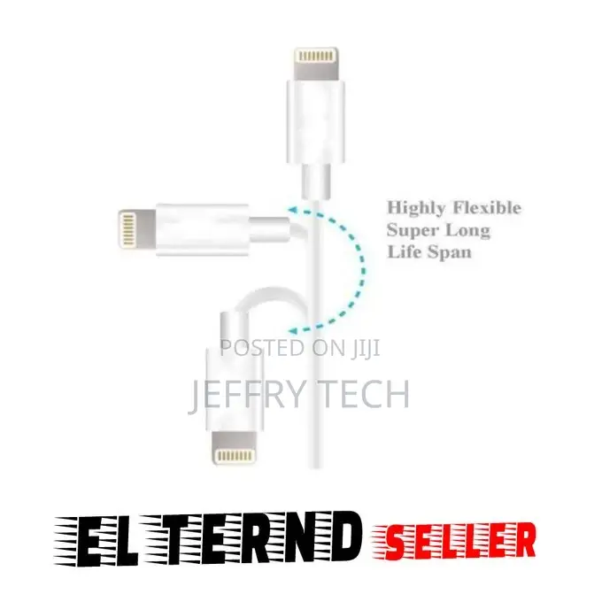 Power Bank Cable for Charging Data Transfer Short for iPhone