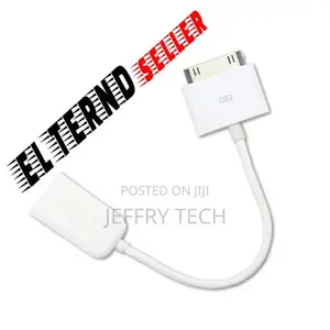 iPad Connection Adapter for Easy Downloading of Photos From