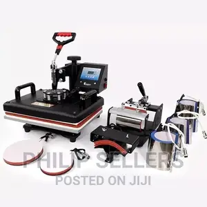 8 in 1 Combo Heat Press Machine Digital Heat Transfer Sublim