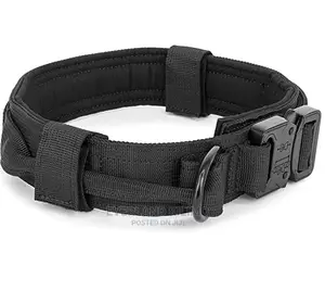 Dog Tactical Collar- Black