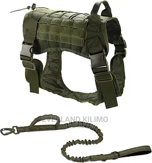 Military Vest Harness and Leash