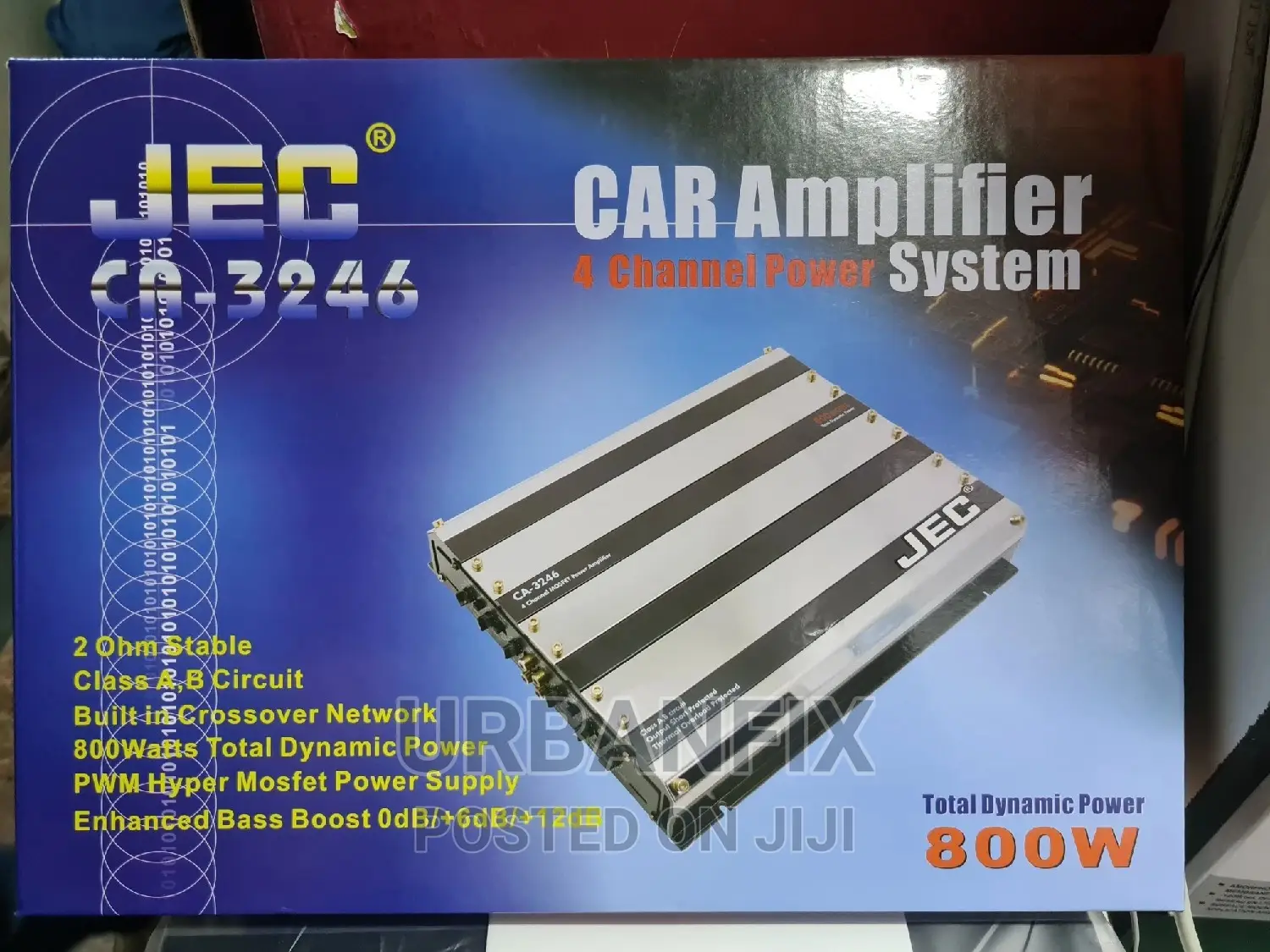 JEC 800 Watts 4 Channel Booster