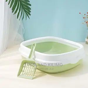 Cat Litter Box Plus Side Scoop