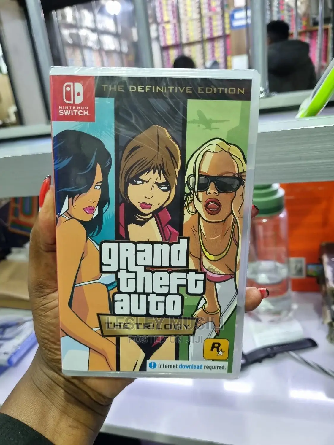 Nintendo Switch GTA v the Trilogy