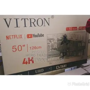 Vitron 50" Smart Android Tv.